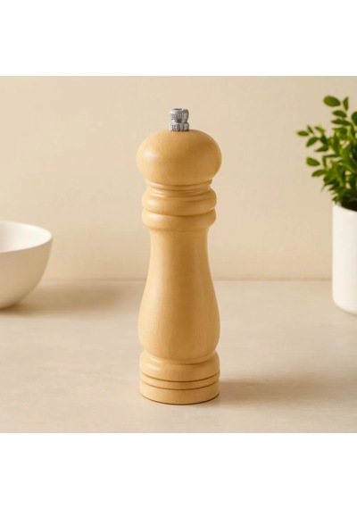 Jenerik Ahşap Tuz Ve Baharat Öğütücü 15 Cm Çap 4.5 Cm Çok Renkli