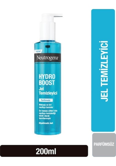 Hydro Boost Water Jel Yüz Temizleyici Parfümsüz 200ml
