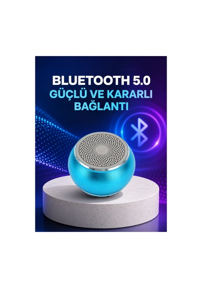 Mini Bluetooth Speaker Uzun Pil Ömrü, Şık Ve Hafif Tasarım Yeni Nesil Çok Renkli