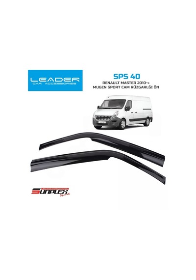 Cam Rüzgarlığı Sunplex Renault Master 2010 Sonrası 2li
