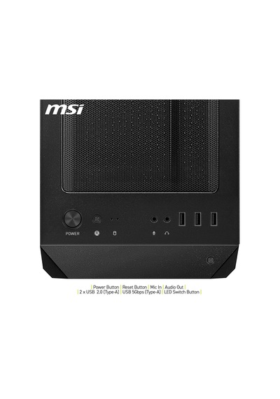 Mag Forge M120r Aırflow Temperli Cam 3x120mm 1x120mm Argb Fan Matx Gaming Bilgisayar Kasası