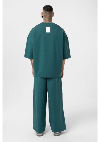 Süper Oversize Takım Petrol