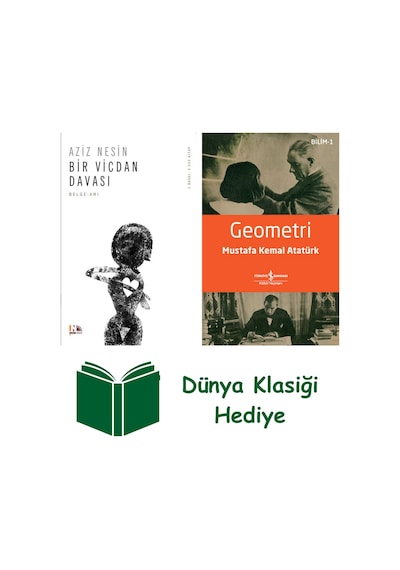 Bir Vicdan Davası + Geometri + Dünya Klasiği Hediye