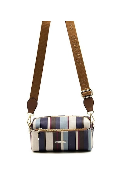 Silver Polo Sp1142 Kadın Çapraz Çanta Ekose Mix-taba