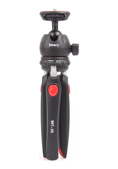 Jmary MT-35 Tripod 360 Derece Oynar Başlıklı Çok Yönlü Kısa Telefon Sabitleyici