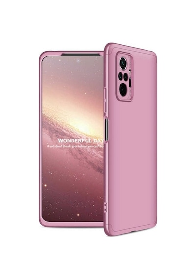 Xiaomi Redmi Note 10 Pro Kılıf Zore Ays Kapak Rose Gold