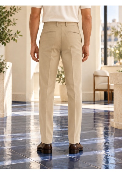 Danger Erkek Comfort Fit Dokulu Chino Pantolon Bej 0173dngr