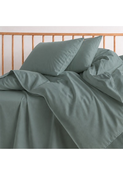 Lief Home %100 Pamuklu Sertifikalı Bebek Nevresim Takımı 100x150 63 Tel Dokuma Kutulu Gönderim Yeşil