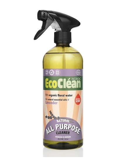 Eco Clean Nordic Organik Çok Amaçlı Genel Temizleyici Sprey Lavanta 750 ML