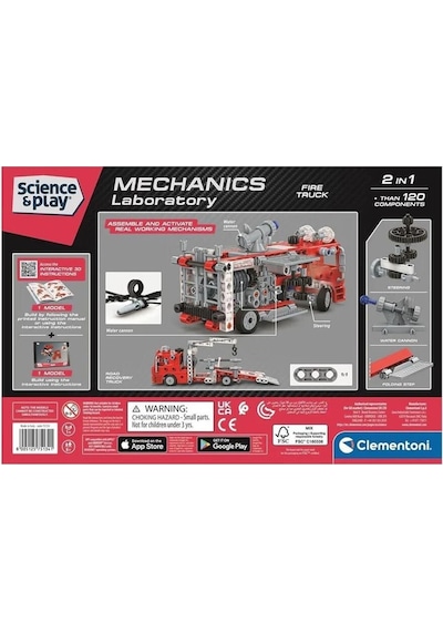 75134tr Mekanik Laboratuvarı - İtfaiye Aracı - Fire Truck +8 Yaş Diğer
