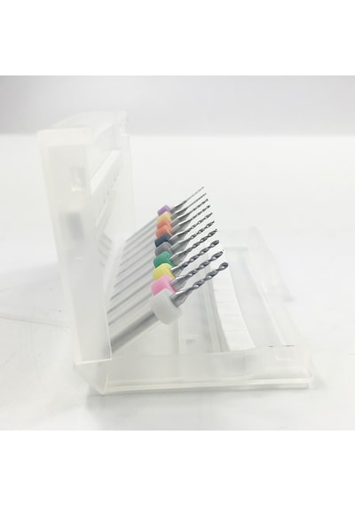Schulzz 10 Parça 0.15 Mm 1.05 Mm Matkap Ucu Karbür Delme Mikro