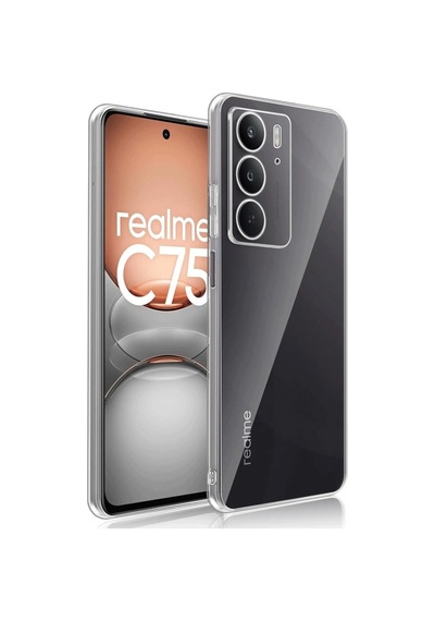 Realme C75 Kılıf Lüx Şeffaf Silikon Bz8683140857318