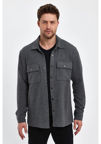 Alexander Gardi Alexandergardı Comfort Fit Gömlek Ceket Eg1851 001