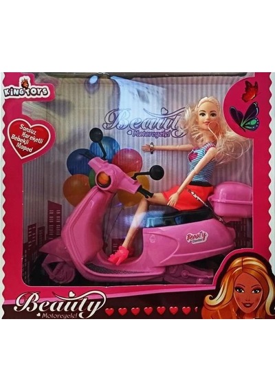Kingtoys Sonsuz Hareketli Bebekl0i Moped Oyuncak