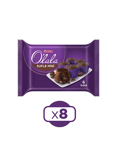 Ülker O'lala Sufle Mini 8 x 162 G