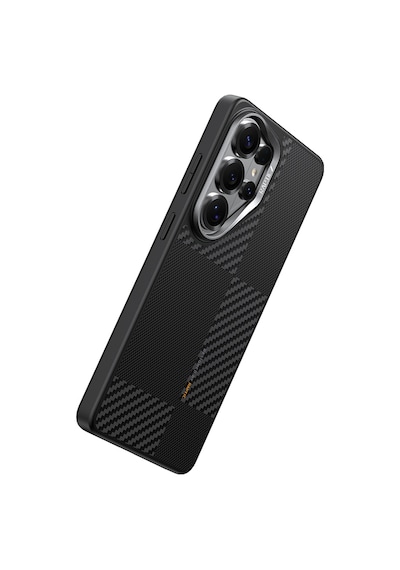 Samsung Uyumlu Galaxy S26 Ultra Kılıf M-safeli 600d Metal Kamera Çerçeveli Raptic Aramid Dual Kapak Siyah-gri Siyah - Gri