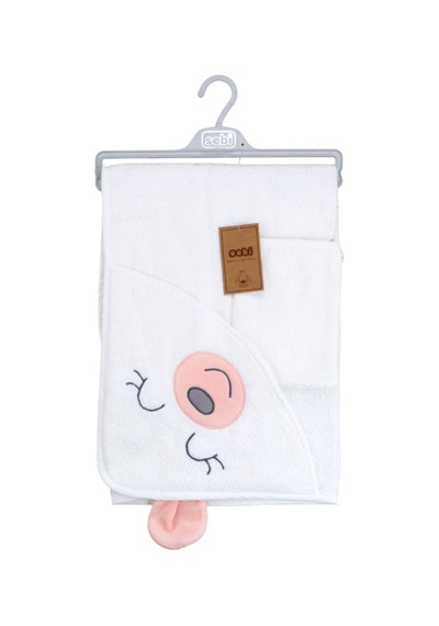 Sebi Bebe Ayı Desenli Banyo Havlusu 140 Standart