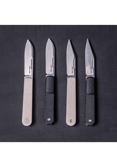 Real Steel Barlow Rb-5 G10 Sap N690 Çelik Kamp Çakısı 8022b Kum