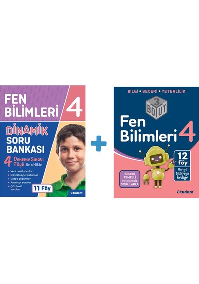 4.Sınıf Fen Bilimleri Dinamik Sb + 4.Sınıf Fen Bilimleri 3 Boyut