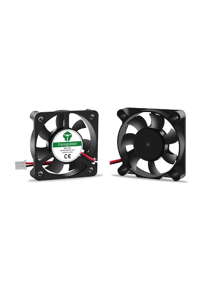 Dc 12V Fan 5X5Cm Kuluçka Fanı Soğutucu Peltier Pc Ekran 50X50Mm