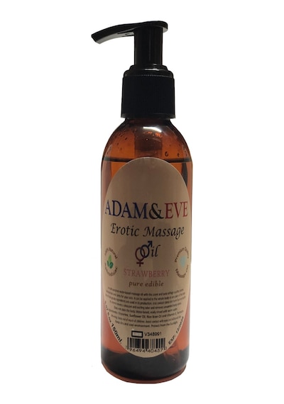 Adam & Eve Adam&eve Massage Oil Strawberry 150 Ml