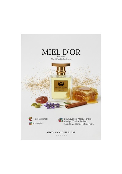 Miel D Or Erkekparfüm Edp Baharat