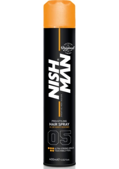 Nish Man 05 Ultra Sert Saç Spreyi 400 ML