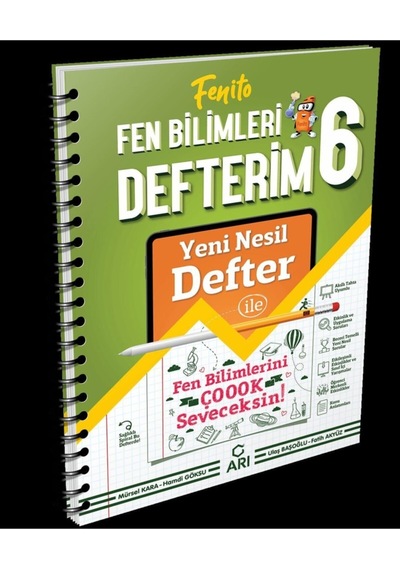 6. Sınıf Fenito Fen Bilimleri Defterim 2022 Yayıncılık