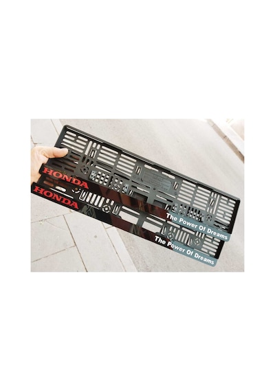 Plakalık Honda Uyumlu Lazer Kesim Pleksi 2 Adet - 636322694
