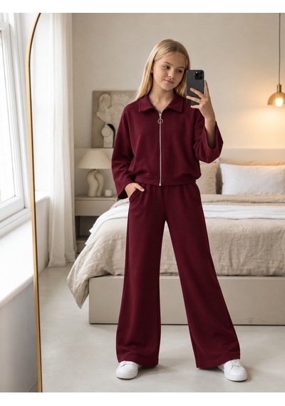 Kokoş Bebe Trend Modal Pile Detaylı 2 Li Modal Oysho Kız Çocuk Takım - 7/16 Yaş - 31930 Kırmızı Kokoş Bebe Trend Modal Pile Detaylı 2 Li Modal Oysho Kız Çocuk Takım - 7/16 Yaş - 31930 Kırmızı