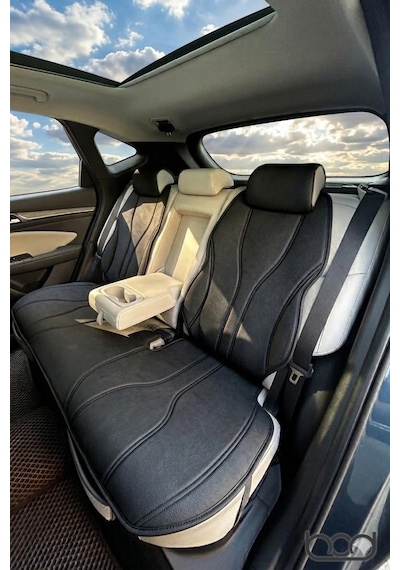 Bod Hyundai Tucson Oto Koltuk Koruyucu Kılıf 2021-sonrası Latmos Serisi Siyah