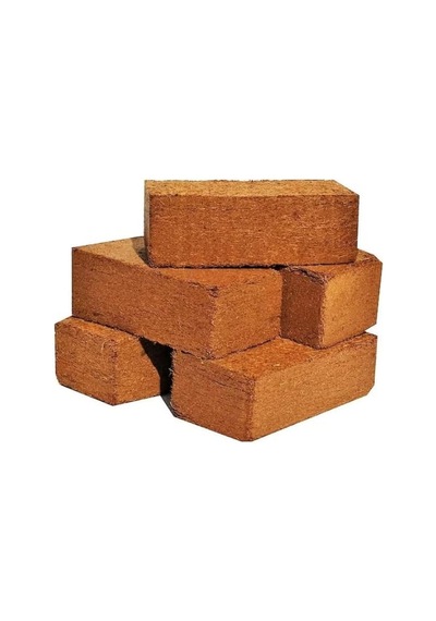 Kuzey's Store Hindistan Coco Cevizi Sıkıştırılmış Blok Torfu%100 Organik Doğal Cocopeat Bitki Toprağı,600-650 Gram 8/9 Litre Diğer