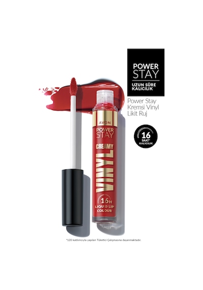 Power Stay Kremsi Vinyl Likit Ruj - Red Hot 0