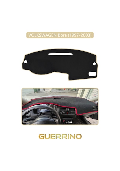 Volkswagen Bora 1997-2003 Torpido Koruma Halısı Bej Kenar
