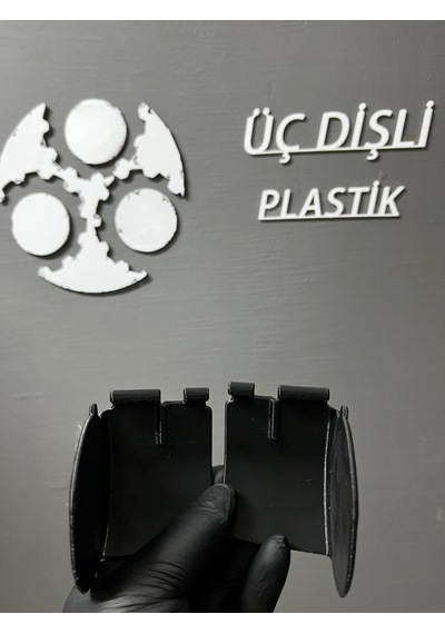 Volkswagen Transporter T5 - T5.1 Bardaklık Seti Plastik 3d Baskı Siyah 1 Set