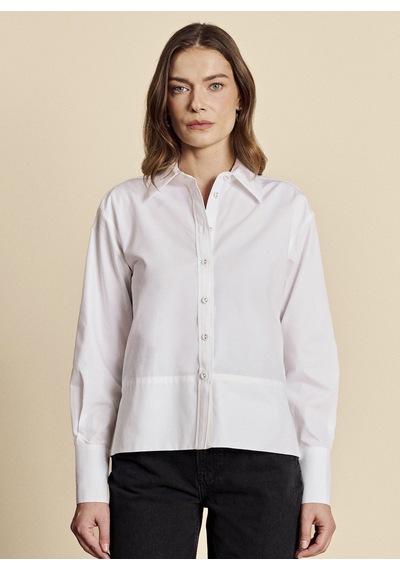 Brooks Brothers Beyaz Kadın Regular Fit Gömlek Bbfw26fsh001