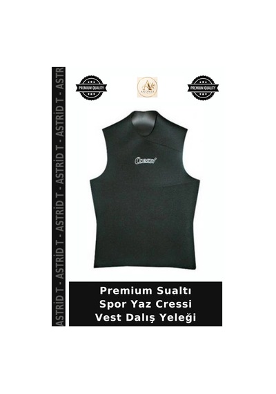 Premium Sualtı Spor Yaz Cressi Vest Dalış Yeleği Çok Renkli