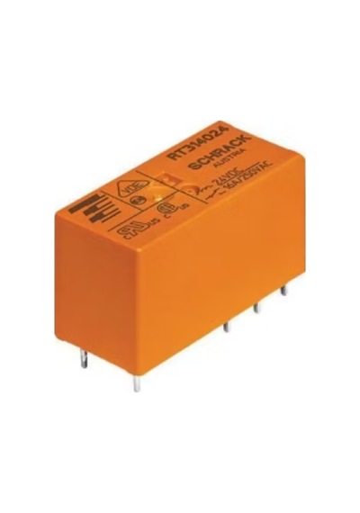 Schrack Rt424730 Röle, 2 Kontak 8a 230v Ac Pcb - 10 Adet