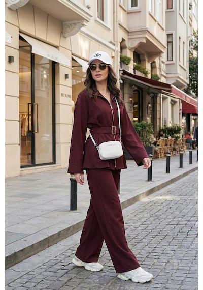 Lela Bayan Takım 6928879 Bordo Bordo