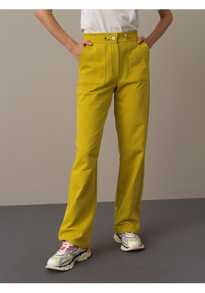 Xint Sarı Oversize Pamuk Sweat Pantolon 470382