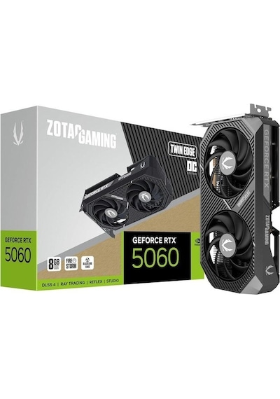 Zotac Geforce Rtx 5060 Gaming Twin Edge Oc 8gb Gddr7 128bıt Dlss 4 Ekran Kartı