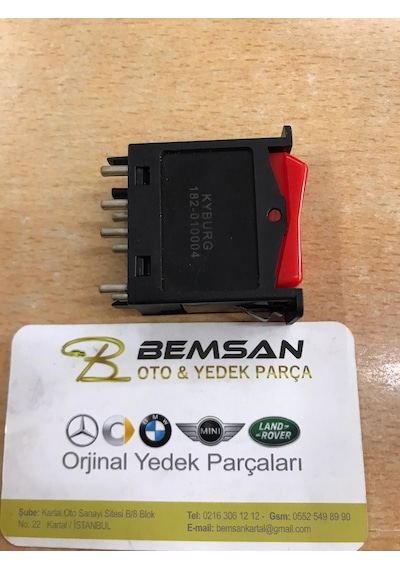 Mercedes Flaşör Düğmesi dörtlü W123 124 126 201 0008209010