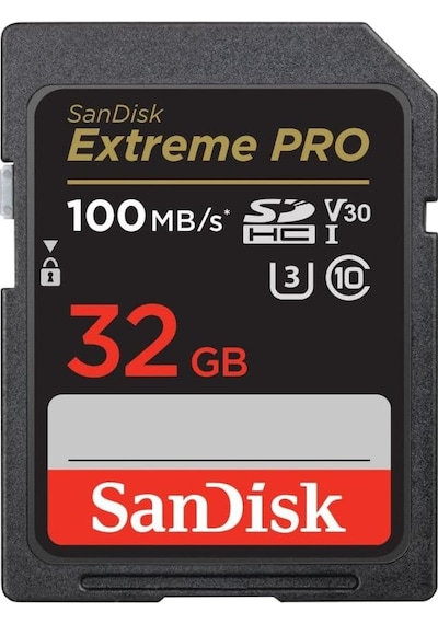 Sandisk 32gb Extreme Pro Rescuepro Deluxe Sdhc+kart, 100mb/s'ye K