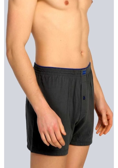 Tutku Erkek Füme Penye Boxer 6'Lı Paket 117 001