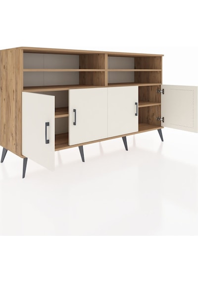 Hyperion Konsol 6 Raflı 4 Kapaklı 176x44x99 Çam-aytaşı Çam-aytaşı Hyperion Konsol 6 Raflı 4 Kapaklı 176x44x99 Çam-aytaşı Çam-aytaşı