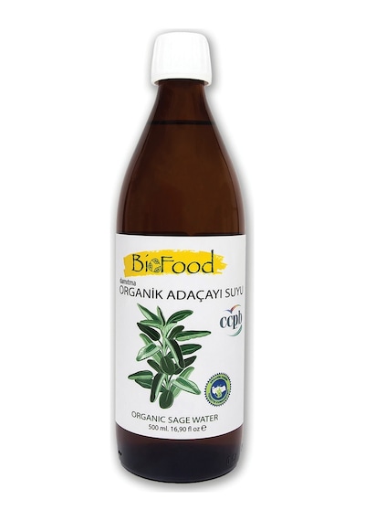 BioFood Damıtma Organik Adaçayı Suyu 500 ML