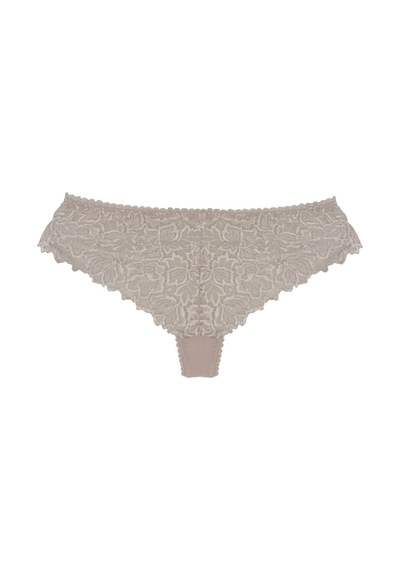 Magic Form Önü Pamuklu Arkası Dantelli Brazilian Külot Pudra - 29910977 Pudra