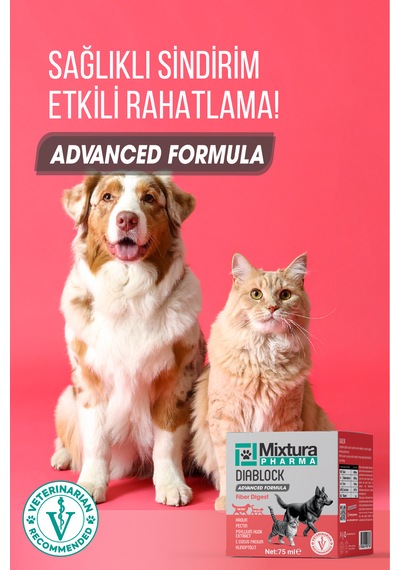 Mixtura Pharma Diablock Kedi Ve Köpek İshal Kesici Toz