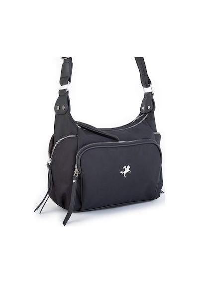 Nas Bag Kadın Çapraz Çanta Siyah Saten 26x21x15 Cm Siyah Saten
