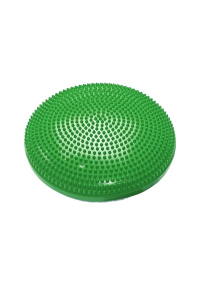 Gymo Pompalı Denge Yastığı Balance Disk Denge Pedi 33cm Yeşil Çok Renkli